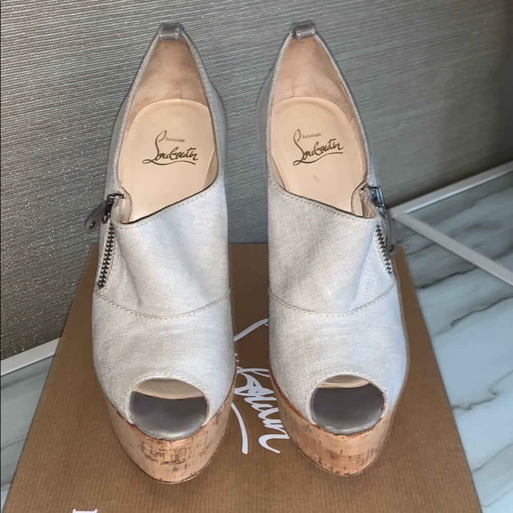 Christian Louboutin wedges